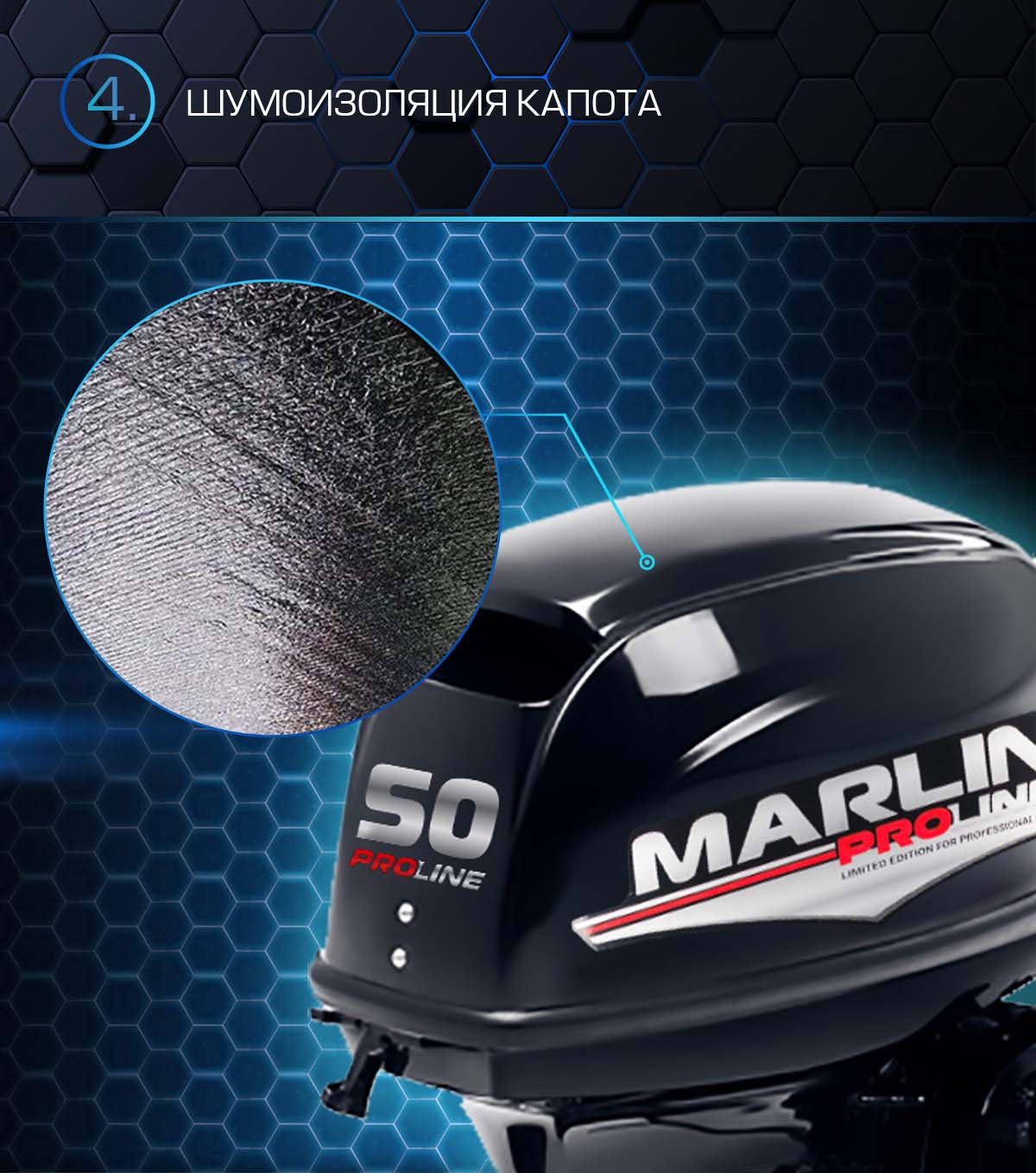 Лодочный мотор MARLIN PROLINE MP 50 AMHS в Сургуте