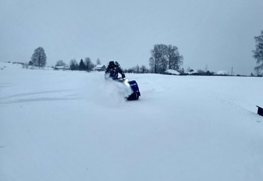 Мотобуксировщик Альбатрос-XLV 9 тележки, 1450 мм в Сургуте