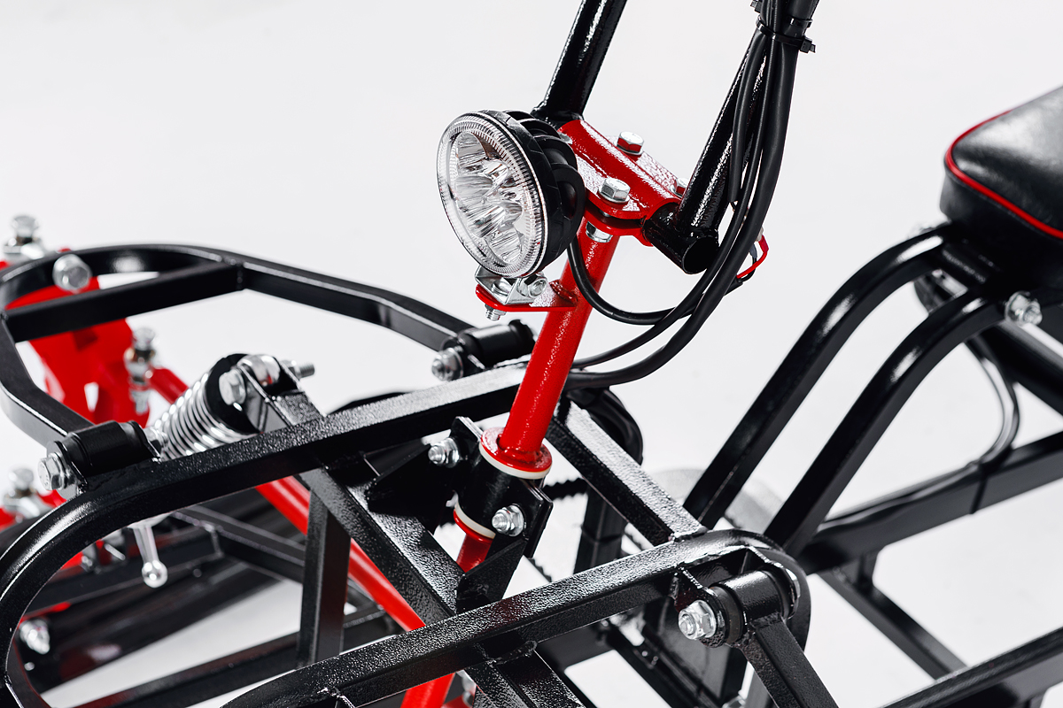 Лыжный модуль IKUDZO с подогревом ручек металлические лыжи в Сургуте