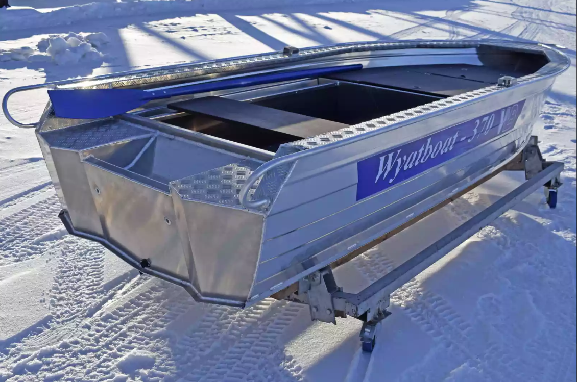 Алюминиевая лодка Wyatboat-370 Р FISH в Сургуте