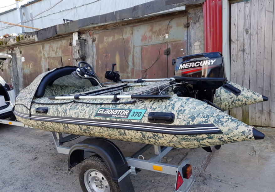 НАДУВНАЯ ЛОДКА GLADIATOR C370AL в Сургуте