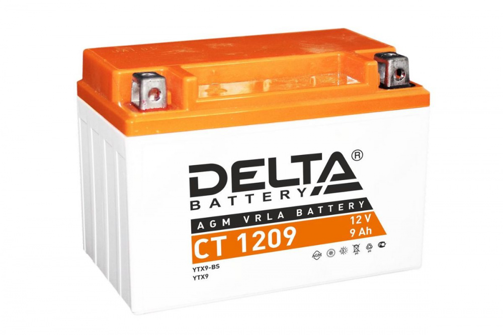 Аккумулятор Delta CT 1209 (12V / 9Ah) в Сургуте