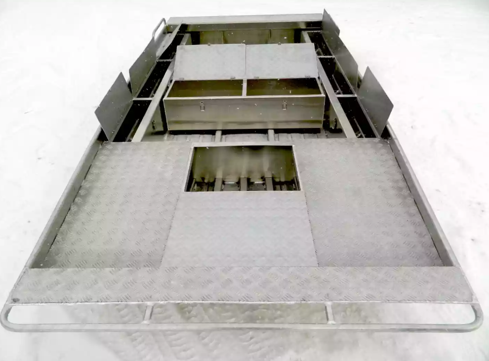 Алюминиевая лодка Wyatboat-390 Jonboat в Сургуте