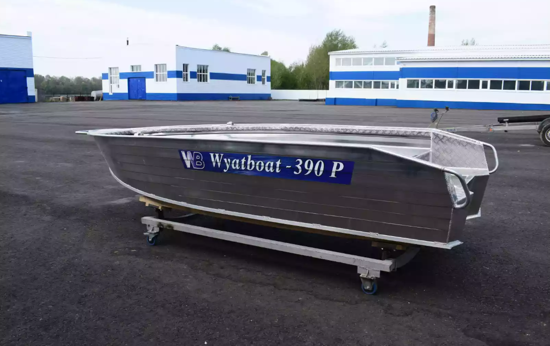 Алюминиевая лодка Wyatboat-390Р Увеличенный борт в Сургуте