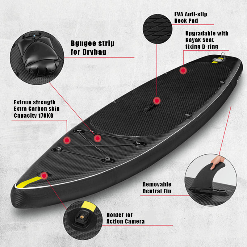 SUP (САП) ДОСКА MISHIMO CARBON DARKSIDE 11’ (335СМ) в Сургуте