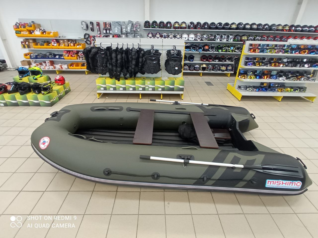 Лодка MISHIMO RIVER JET 460 под водомет в Сургуте