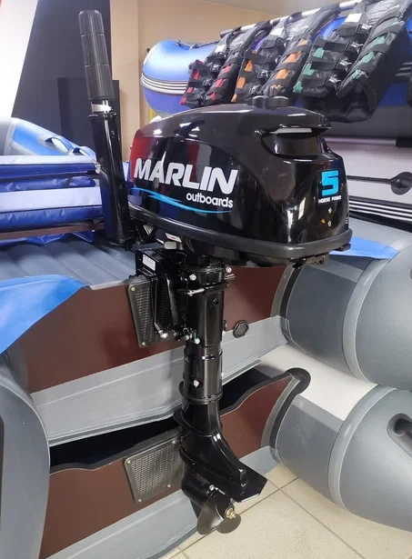 КОМПЛЕКТ ЛОДКА MISHIMO LITE 315 + МОТОР 5л.с в Сургуте