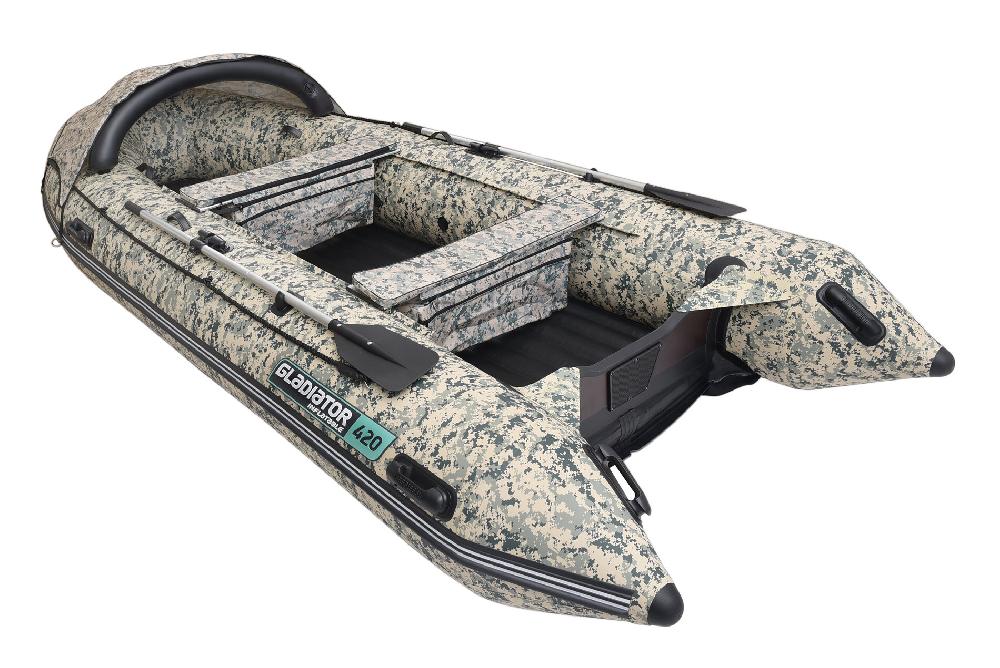 НАДУВНАЯ ЛОДКА GLADIATOR E350PRO в Сургуте
