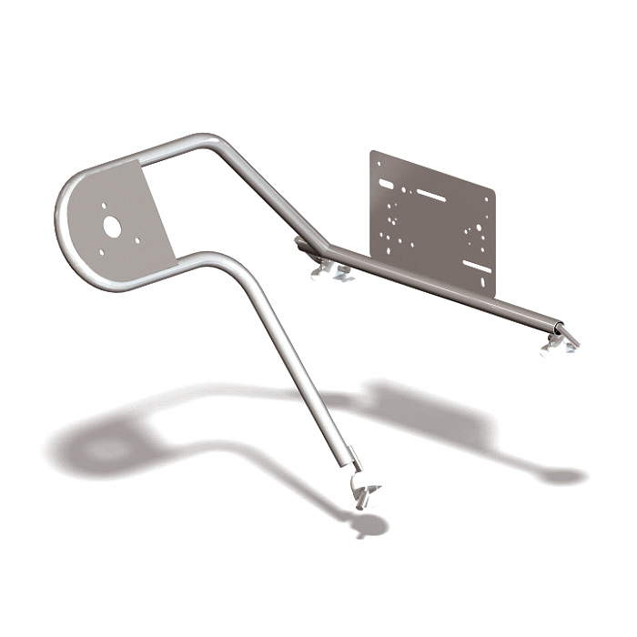 Стойка рулевая с креплением на баллон надувной лодки 25мм в Сургуте