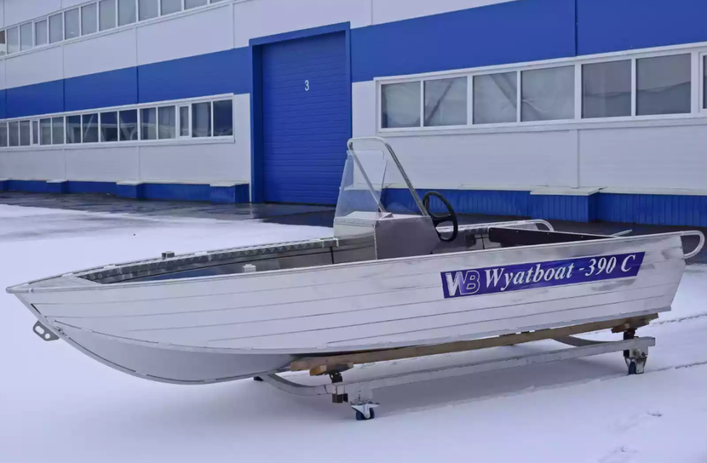 Алюминиевая лодка Wyatboat-390 C в Сургуте