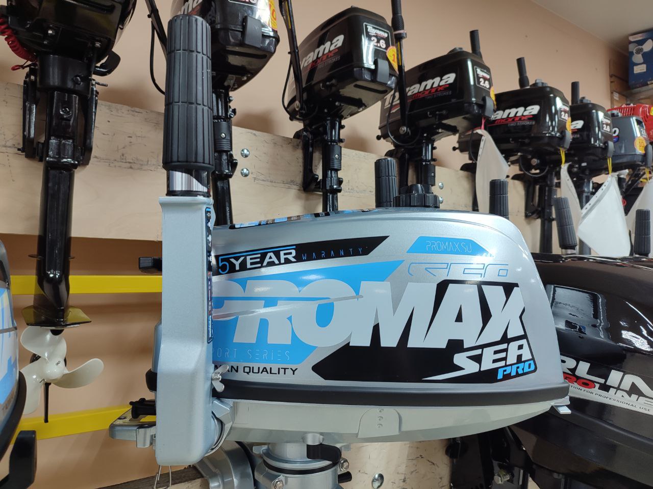 Лодочный мотор PROMAX SP5FHS (внешний бак 12 л) в Сургуте