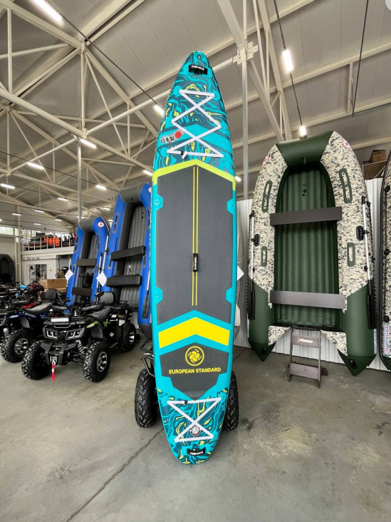 SUP (САП) Доска MISHIMO PRO-MAX Light Teal 11’ (335см) в Сургуте