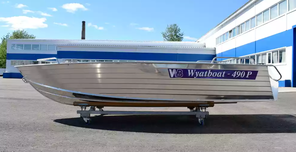 Алюминиевая лодка Wyatboat-490 P в Сургуте