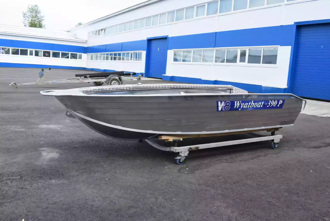Алюминиевая лодка Wyatboat-390Р Увеличенный борт в Сургуте