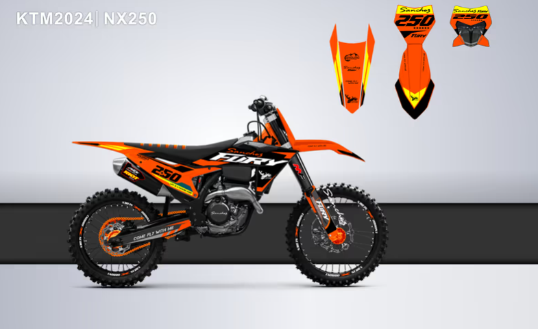 Кроссовый мотоцикл Sanchez Fury NX250 в Сургуте
