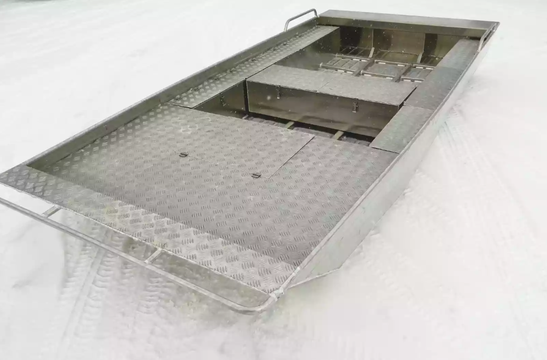 Алюминиевая лодка Wyatboat-390 Jonboat в Сургуте