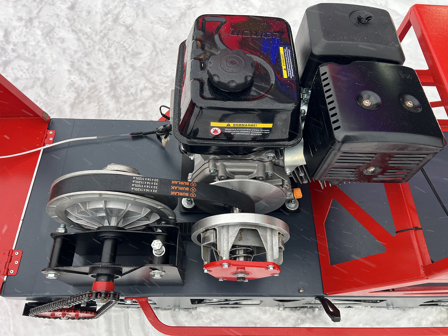 Мотобуксировщик EX-MOTO SNOWDOG S500 15л.с в Сургуте