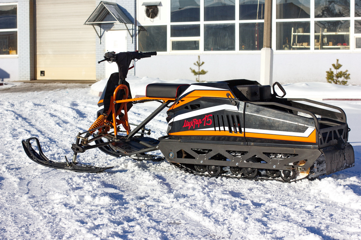 Мотобуксировщик IRBIS Мухтар 15 с лыжным модулем в комплекте в Сургуте