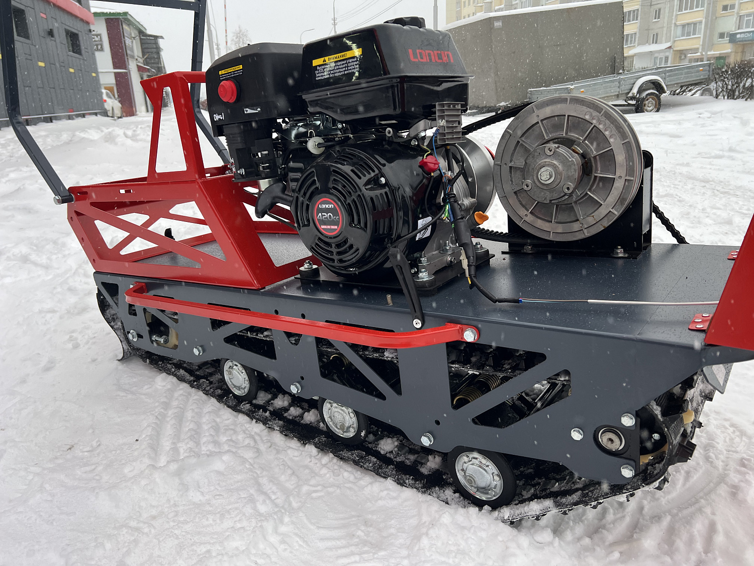 Мотобуксировщик EX-MOTO SNOWDOG S500 15л.с в Сургуте