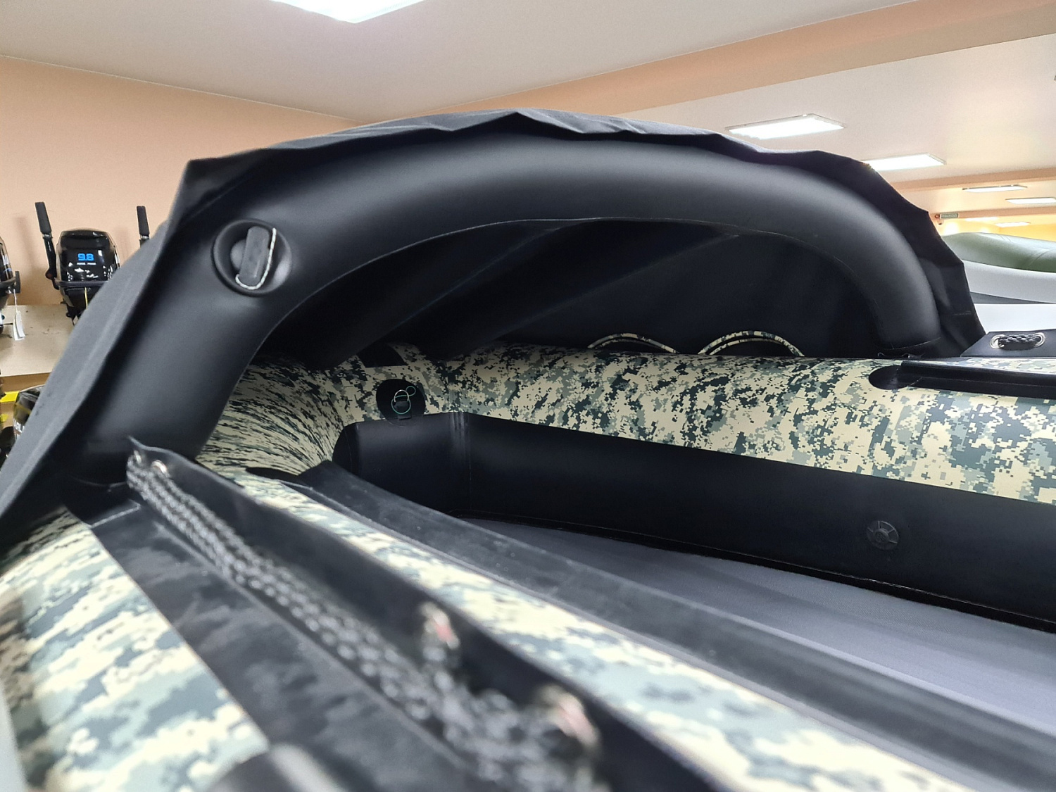 КОМПЛЕКТ НОСОВОГО ТЕНТА К ЛОДКЕ SMARINE AIR MAX 330 ЧЕРНЫЙ в Сургуте