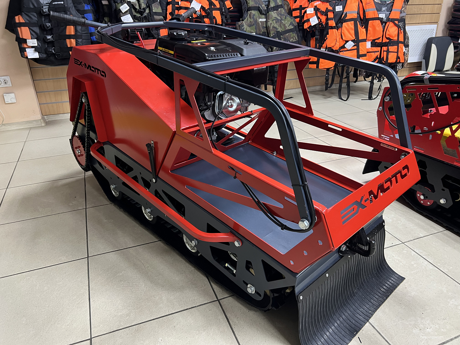 Мотобуксировщик EX-MOTO SNOWDOG S500 15л.с в Сургуте