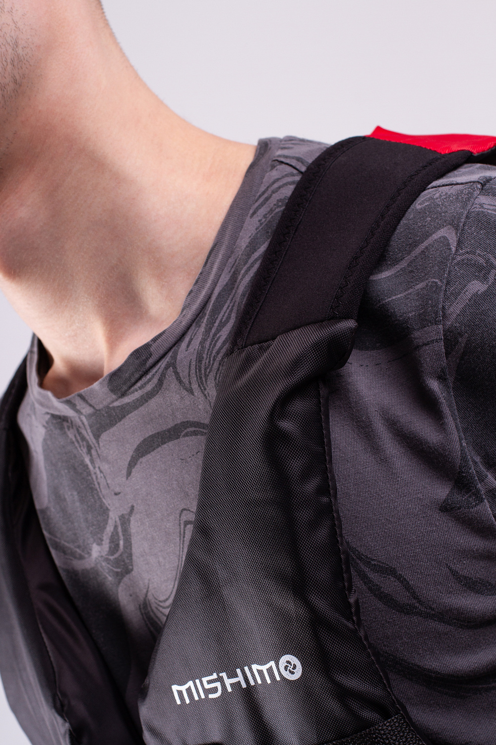 Жилет спасательный MISHIMO PRO Премиум качества Черно-красный в Сургуте